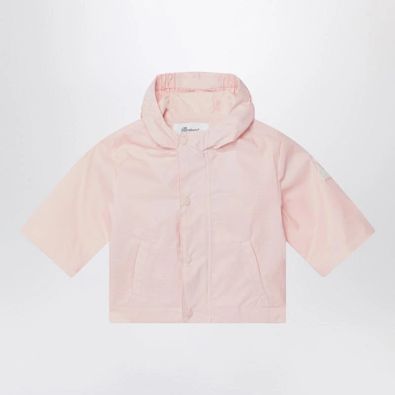 Bonpoint Pink hooded jacket in nylon 1