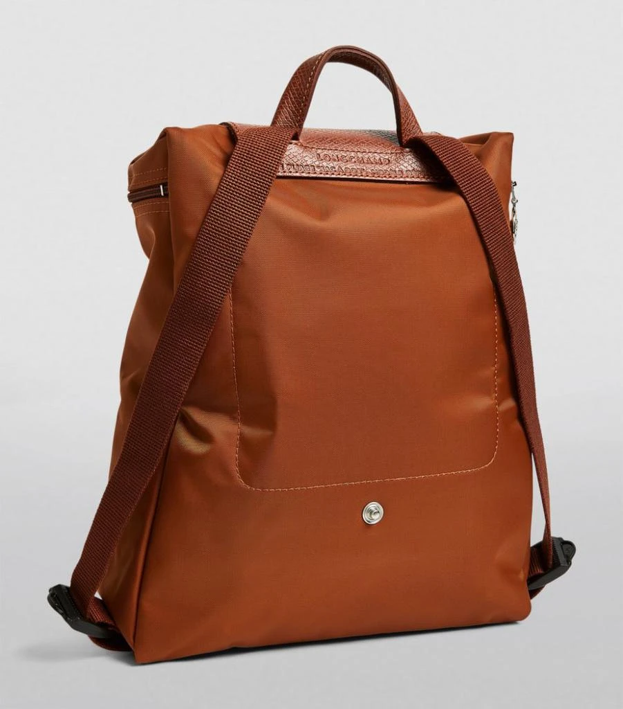 Longchamp Medium Le Pliage Green Backpack - Backpacks  display picture 3