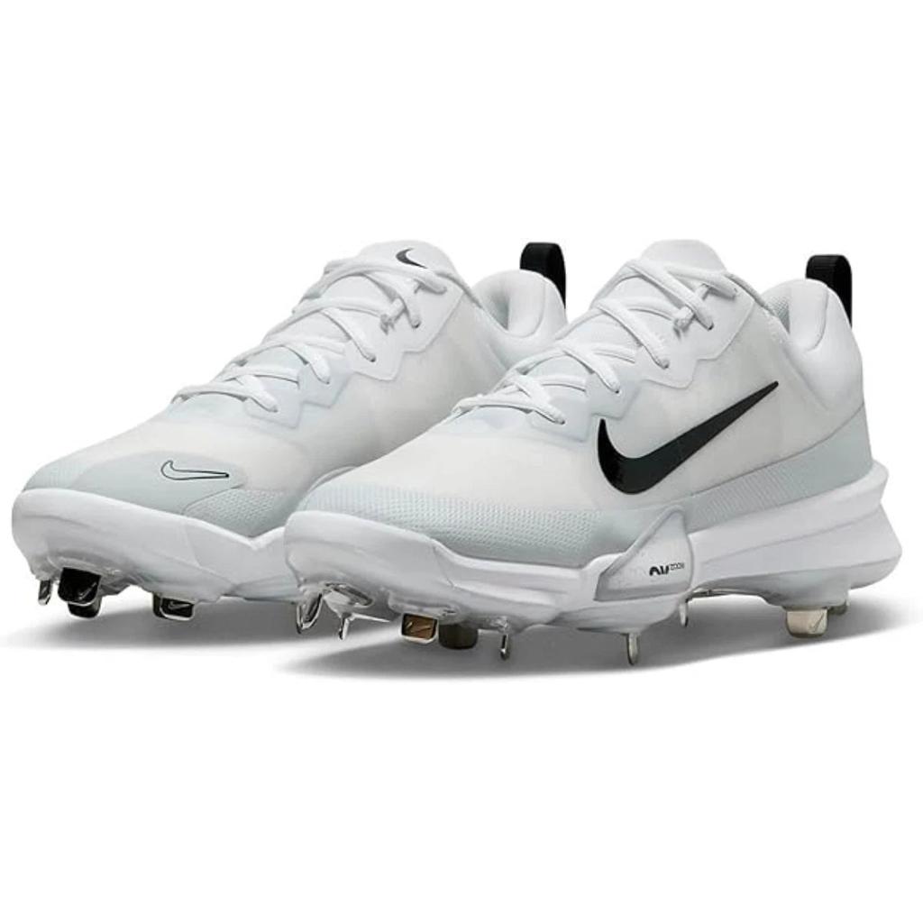 NIKE Force Zoom Trout 9 Pro FB2907-100 Men
s White Black Baseball Cleats UWU798