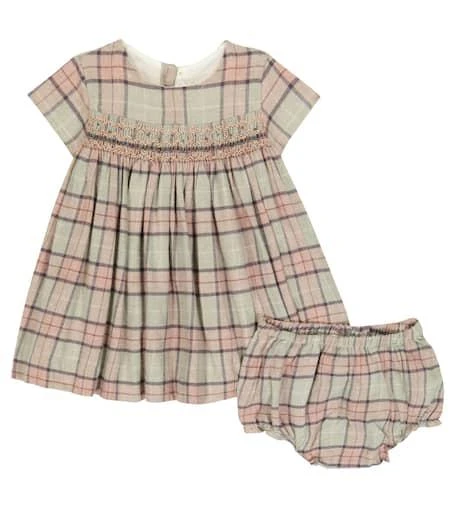 Baby Maruska checked dress and bloomers set – On Sale Now with Up