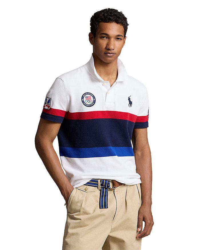 Polo Ralph Lauren Team USA Custom Slim Fit Polo Shirt