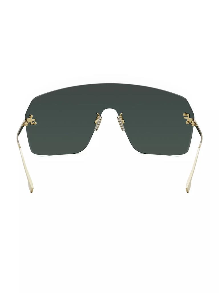 Fendi Fendi Roma 53MM Rimless Rectangular Sunglasses 6