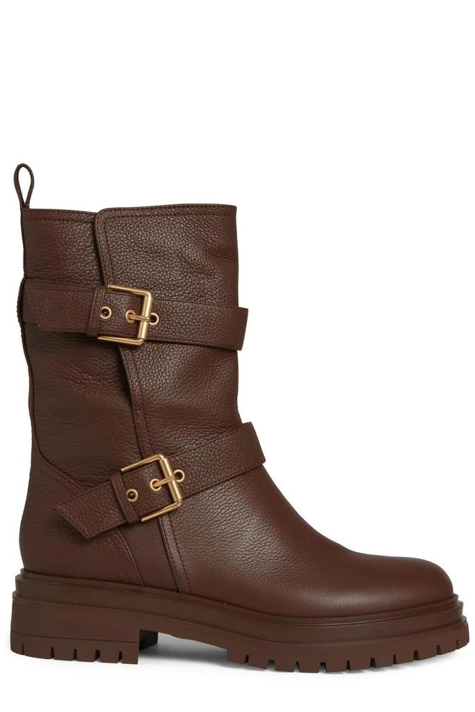 Gianvito Rossi Gianvito Rossi Montey Round-Toe Ankle Boots 1