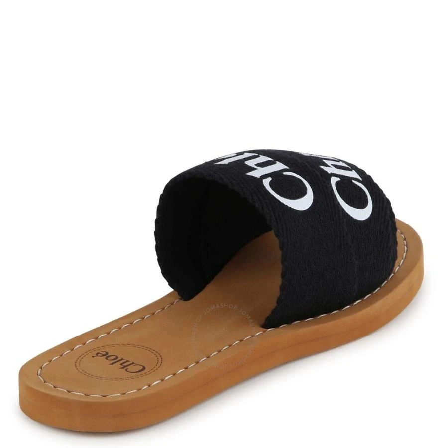 Chloé Kids Logo-Print Flat Sandals 3