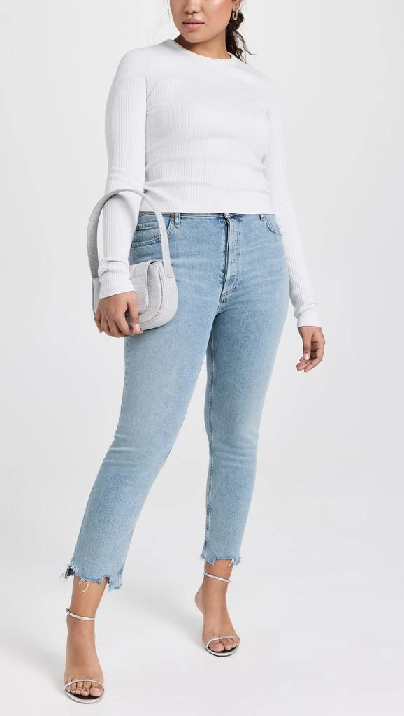 AGOLDE Nico High Rise Slim Fit Jeans 6