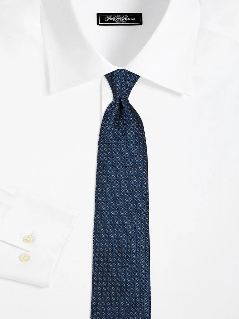 Canali Geometric Silk Tie 2