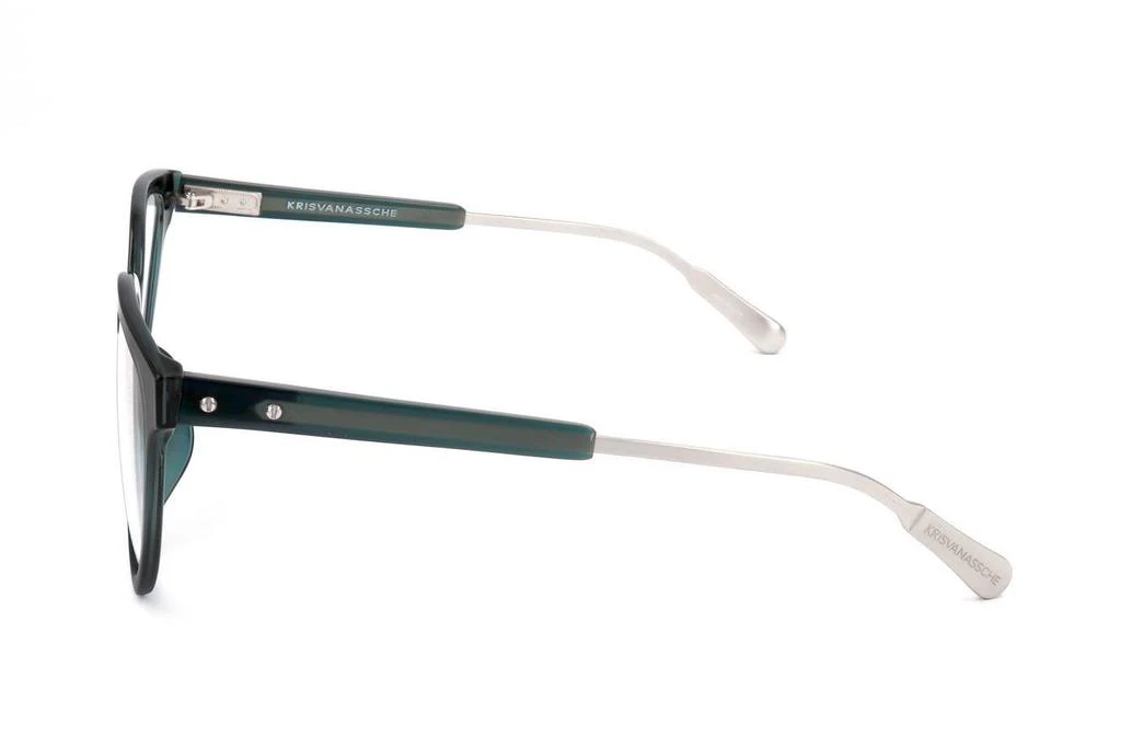 Linda Farrow Linda Farrow X Kris Van Assche Oval Frame Glasses 3