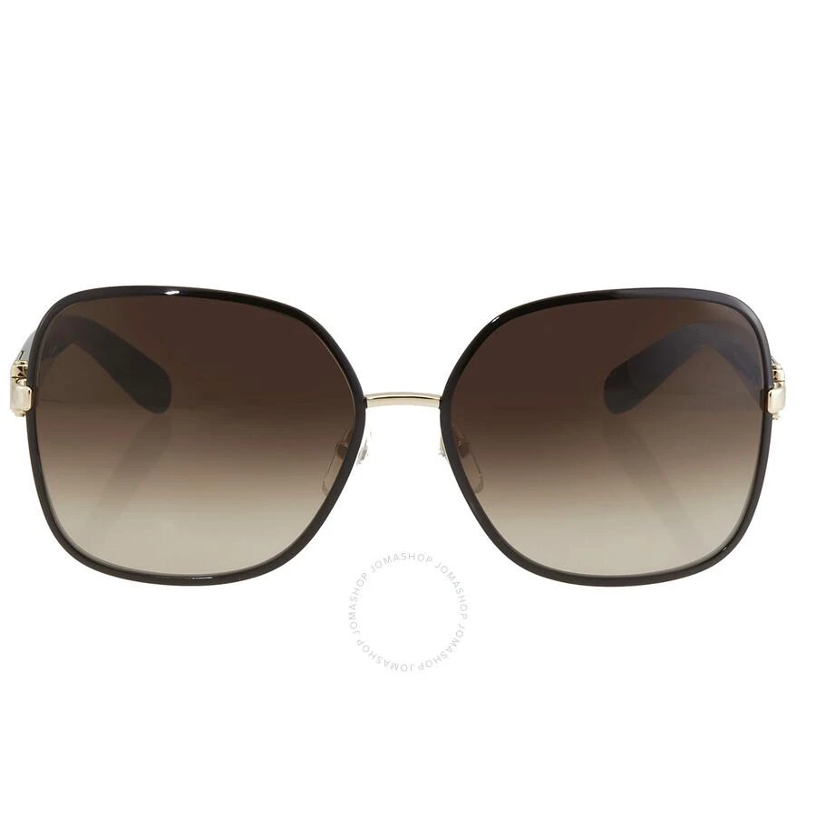 Salvatore Ferragamo Salvatore Ferragamo Gray Gradient Rectangular Ladies Sunglasses SF150S 733 59 1
