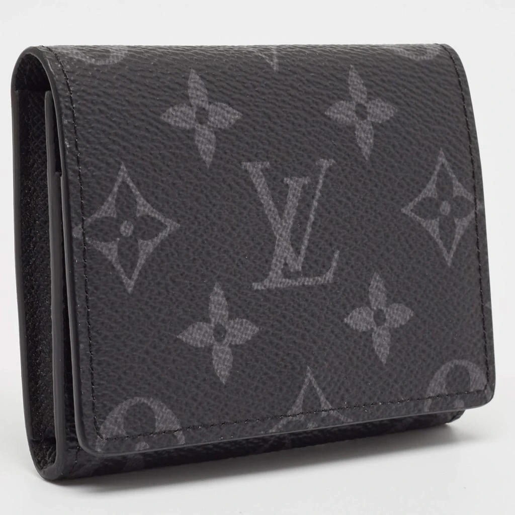 Louis Vuitton Louis Vuitton Monogram Eclipse Canvas Envelope Business Card Holder 3
