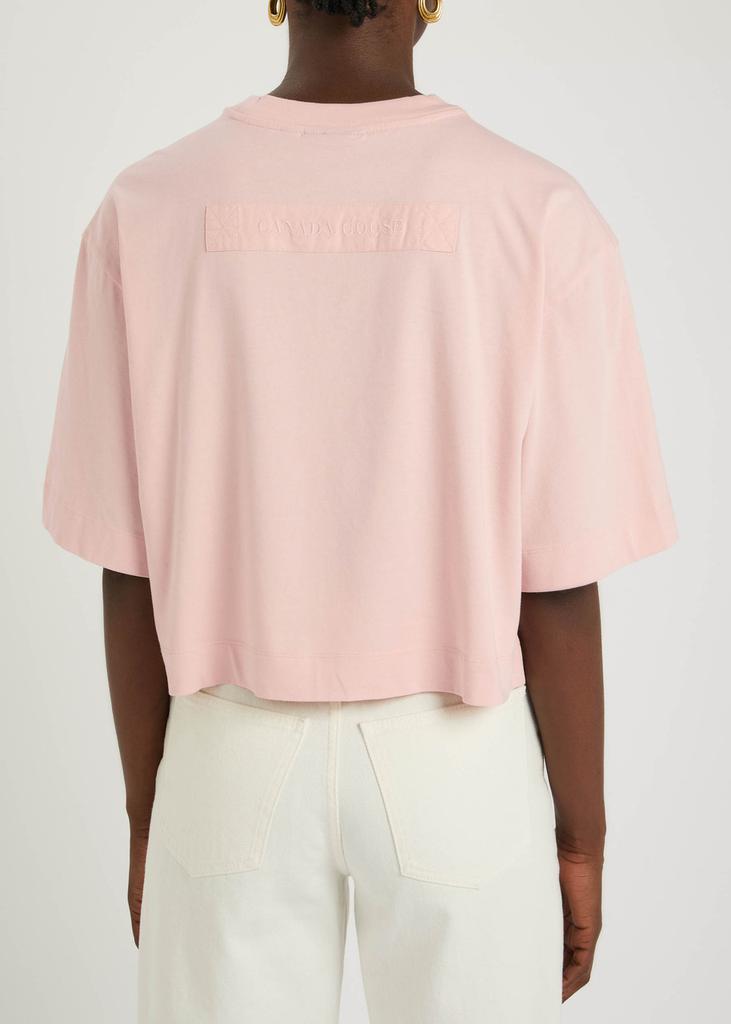Canada Goose Addison Cropped cotton T-shirt