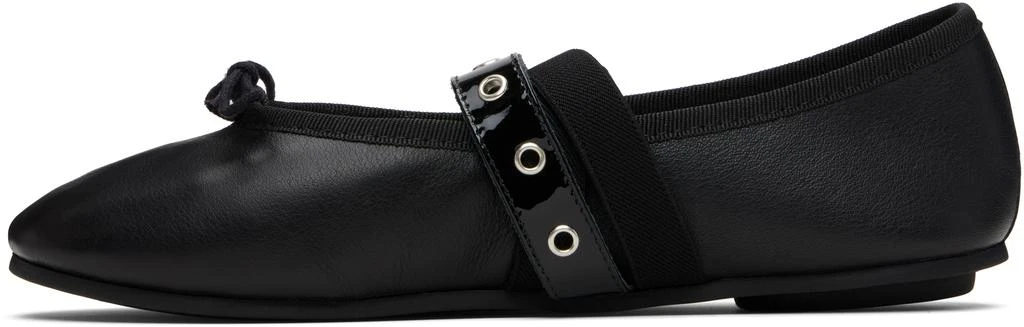 Repetto Black Twist Mary Jane Ballerina Flats 3