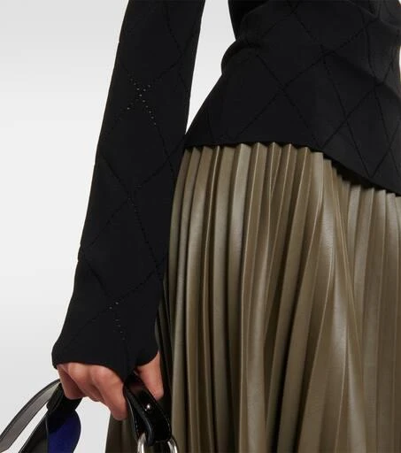 Proenza Schouler White Label pointelle turtleneck top 5