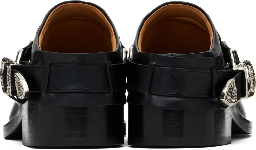 Toga Virilis Black Western Mules 2