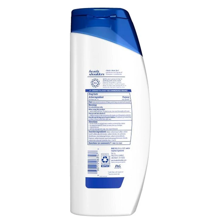 Head & Shoulders 2 in 1 Dandruff Shampoo and Conditioner, Anti-Dandruff Treatment Fresh Classic Clean 8