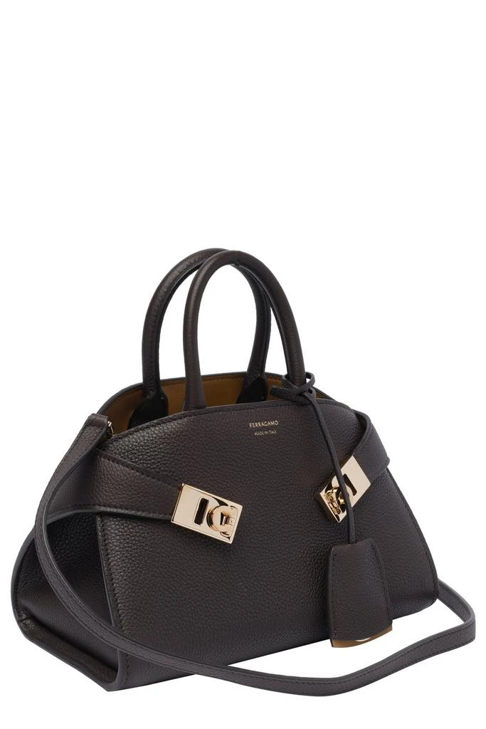 Salvatore Ferragamo Ferragamo Mini Hug Top Handle Bag 3