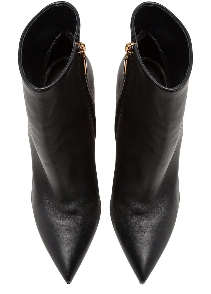 Dolce & Gabbana Nappa leather ankle boots with baroque DG detail 5