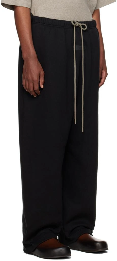 Essentials Black Drawstring Lounge Pants 2