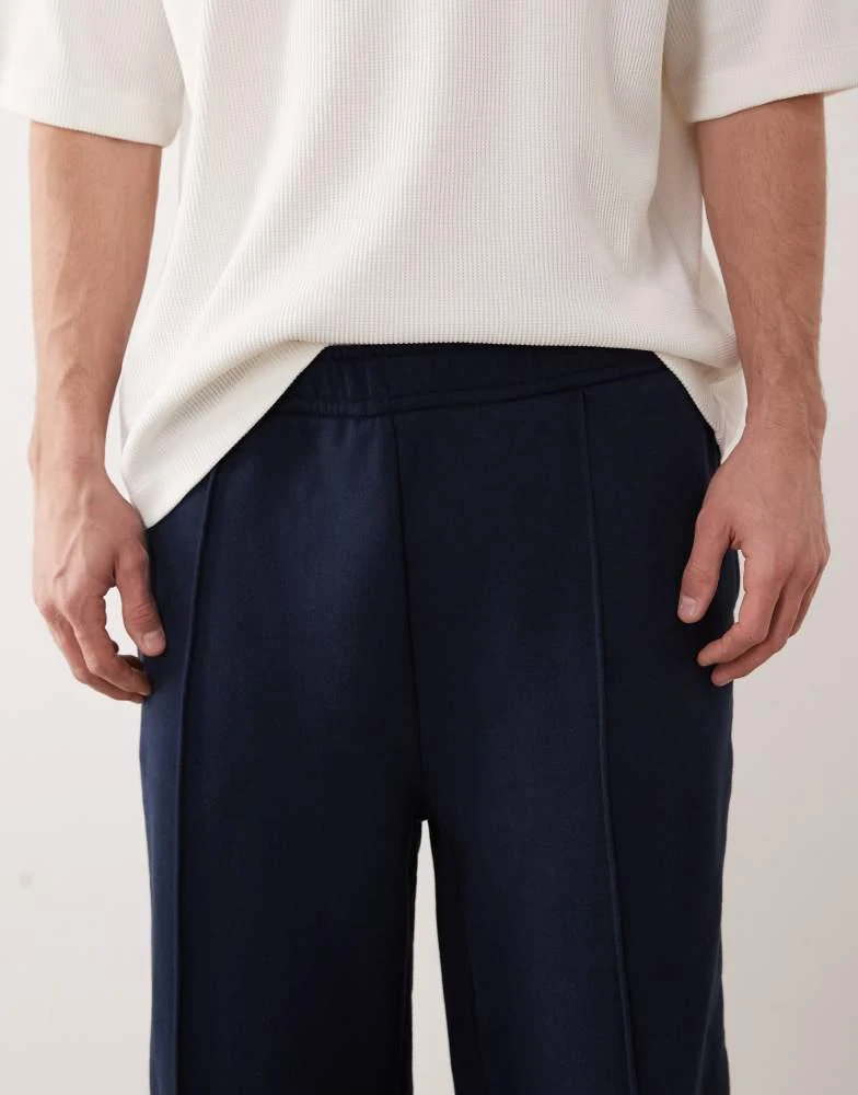 ASOS COLLECTIVE ASOS COLLECTIVE loose fit super heavyweight joggers in navy 3