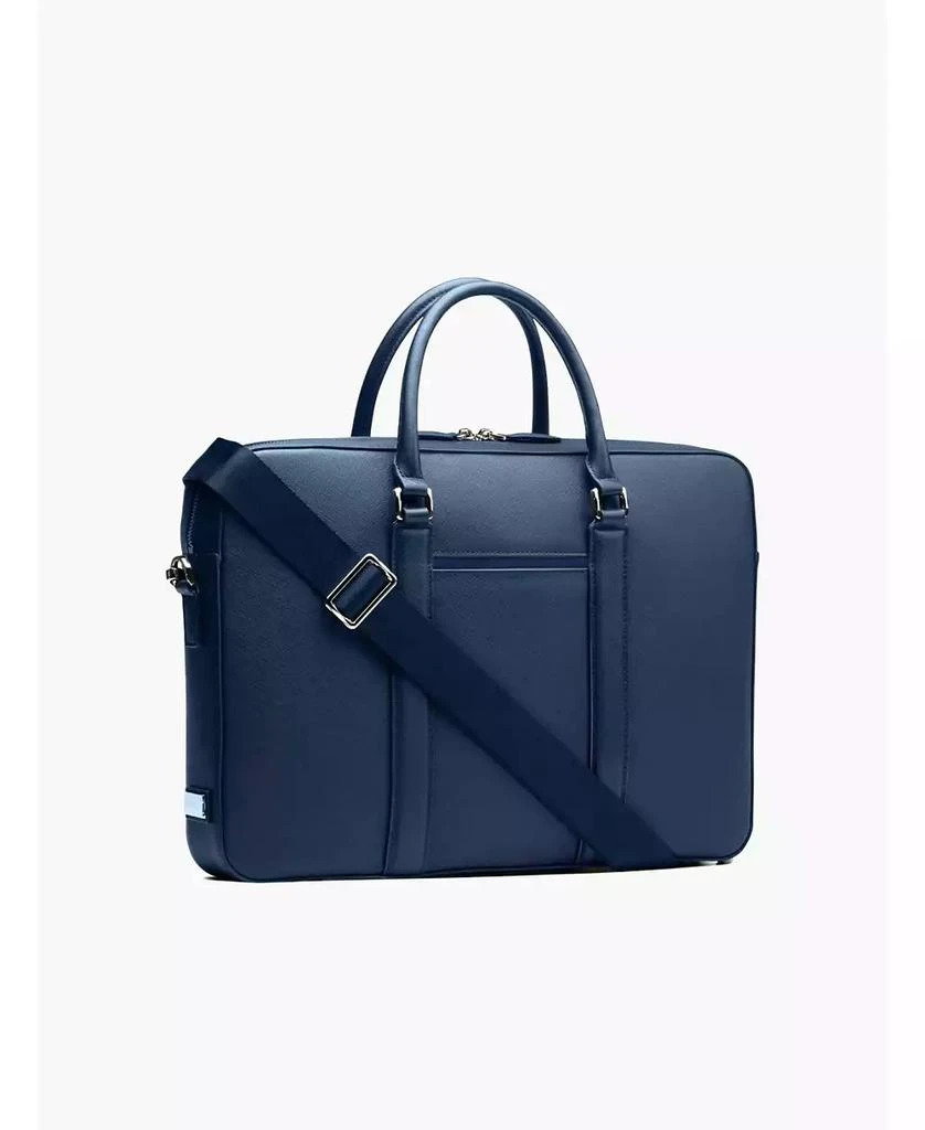 MAVERICK & CO. Men's Manhattan Monochrome Leather Briefcase 3