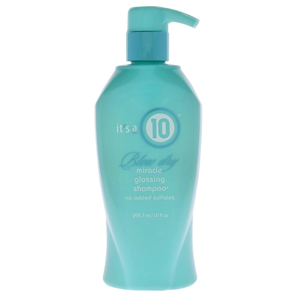 Its A 10 Miracle Blow Dry Glossing Shampoo by  for Unisex - 10 oz Shampoo 1