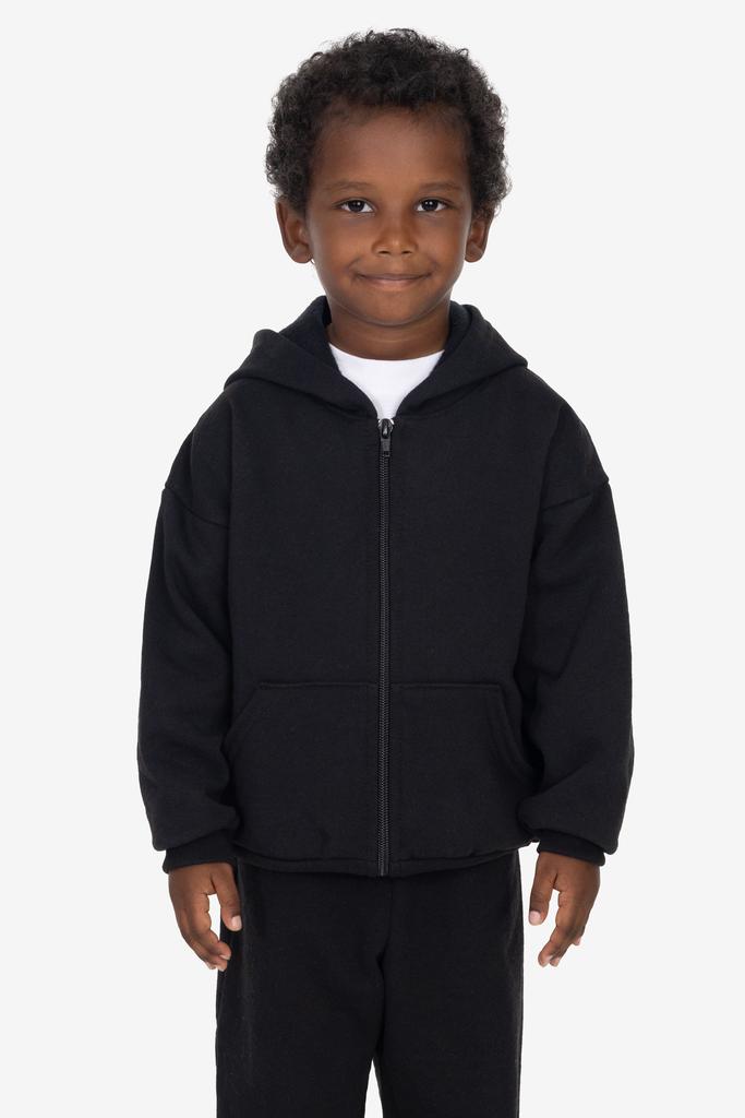 Los Angeles Apparel HF-110 - Kids 14oz Heavy Fleece Zip-Up Hoodie