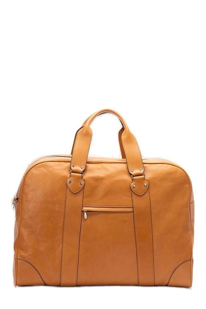 Brunello Cucinelli Brunello Cucinelli Vachetta Zipped Travel Bag 2