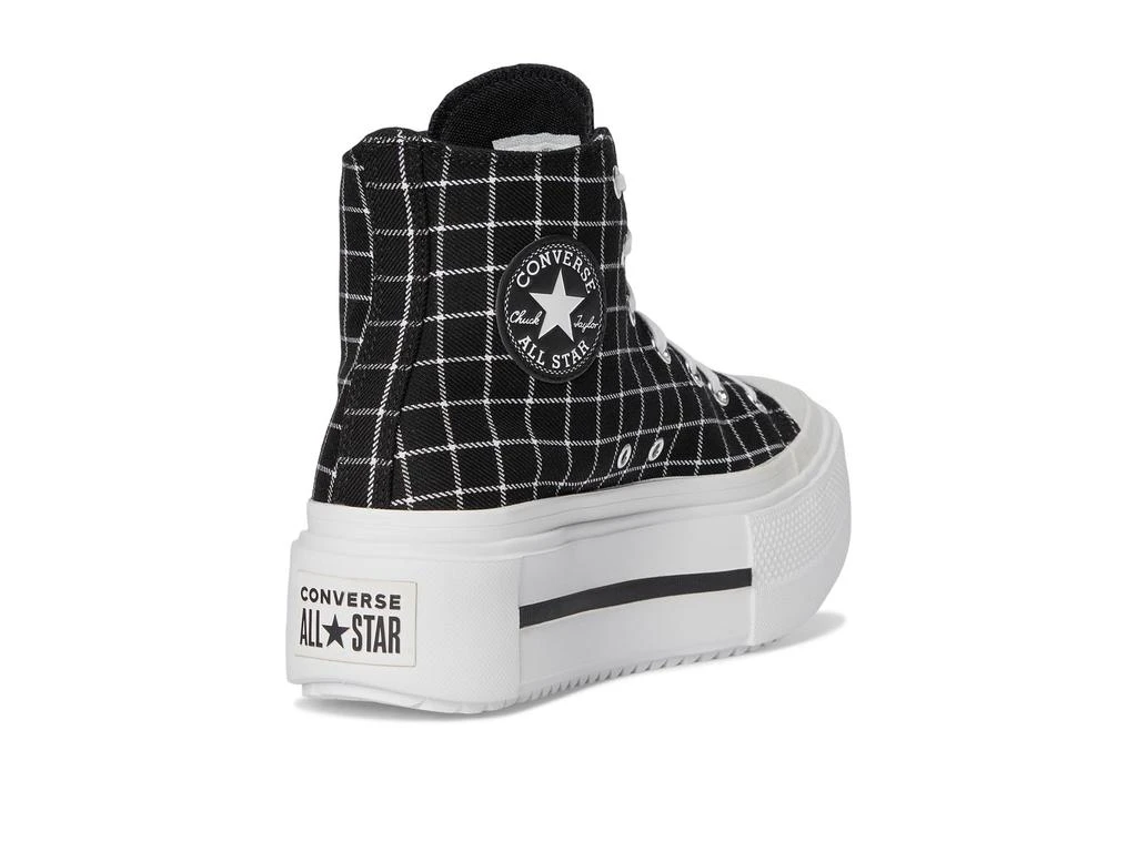 Converse Chuck Taylor All Star Lift Double Stack Platform Plaid 5