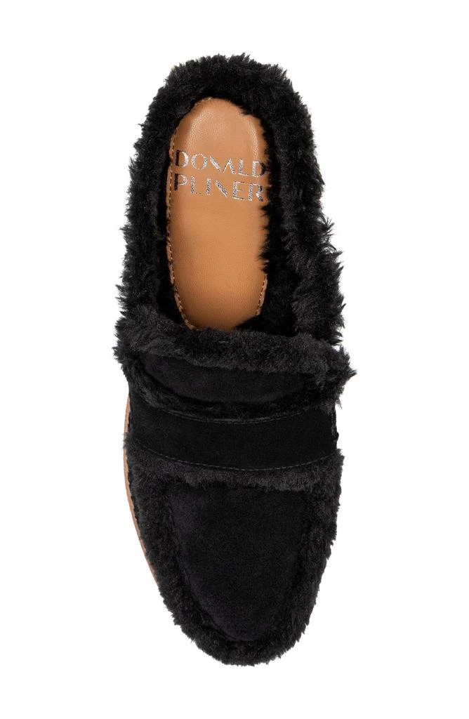 Donald Pliner Faux Shearling Lined Wedge Clog 4