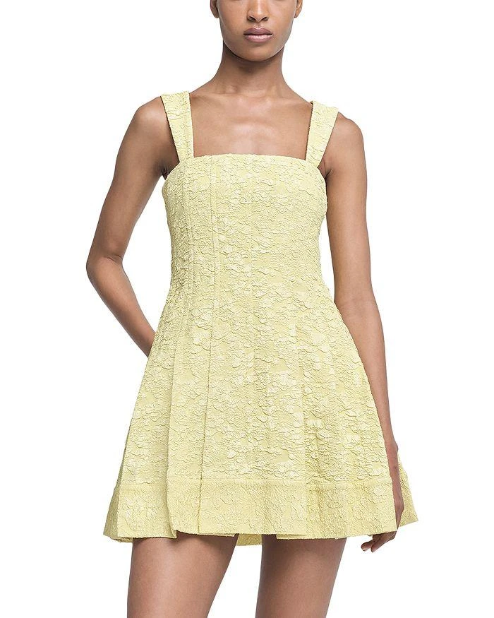 SIMKHAI Jovie Textured Mini Dress 5