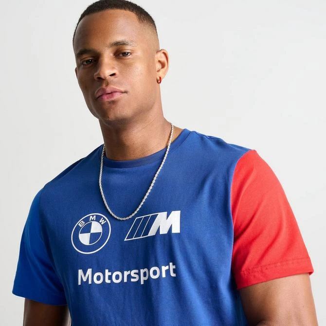 Puma Men's Puma BMW M Motorsport Essentials Logo T-Shirt 5