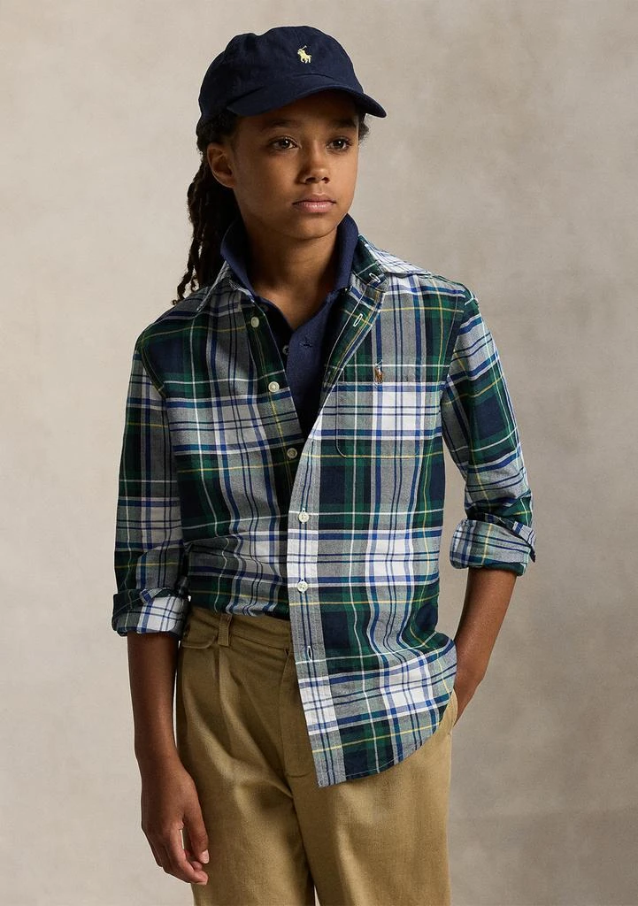 Ralph Lauren Plaid Cotton Oxford Shirt