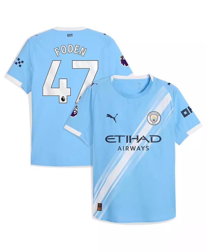 Puma Men's Phil Foden Sky Blue Manchester City 2025/26 Home Authentic Player Jersey