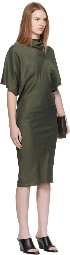 Rick Owens Khaki Concordians Seb Midi Dress 2