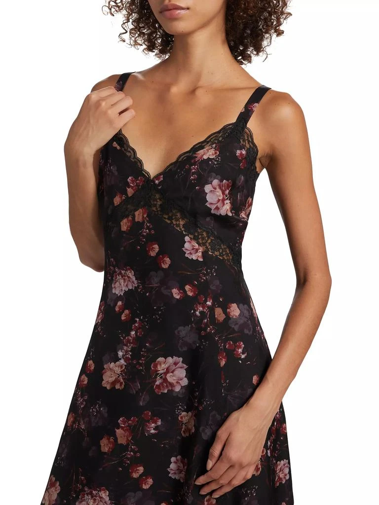 CAMI NYC Nairobi Floral Silk Sleeveless Maxi Dress 6