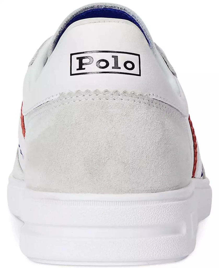 Ralph Lauren Men's Bedford Suede-Paneled Sneaker 4