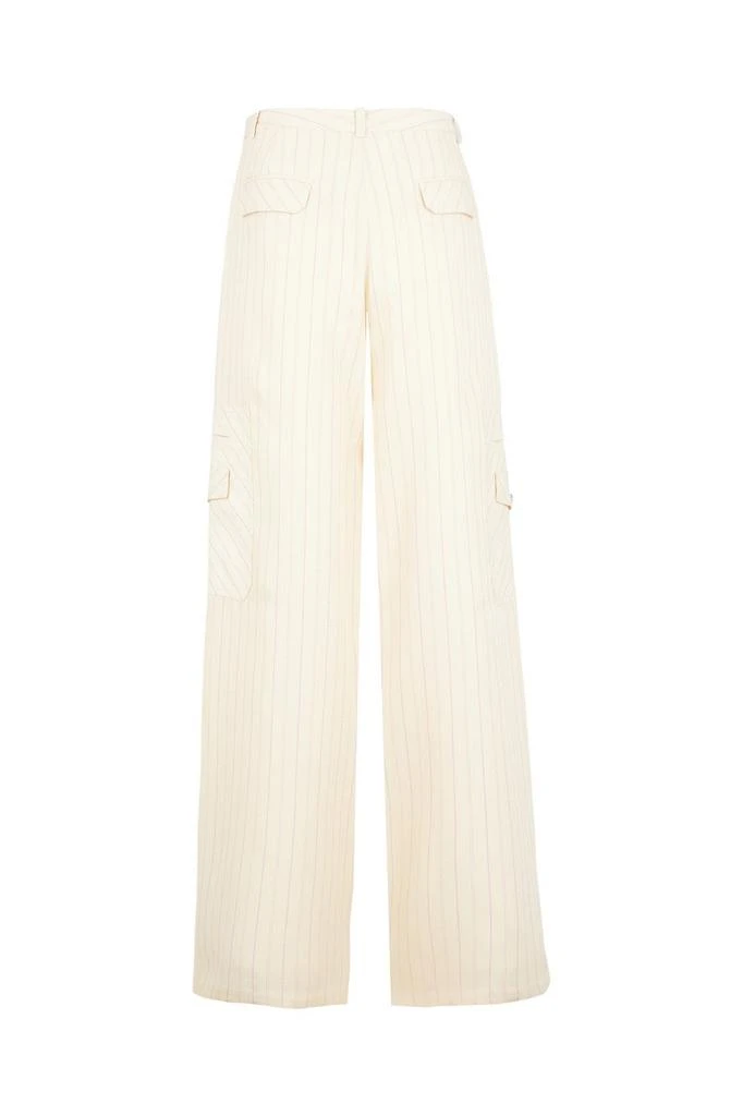 SONIA RYKIEL Pantalon - Ecru Et Rose - Femme 2