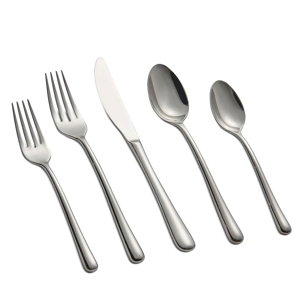 Cambridge Silversmiths "Samantha Mirror" 20-Piece Flatware Set 4