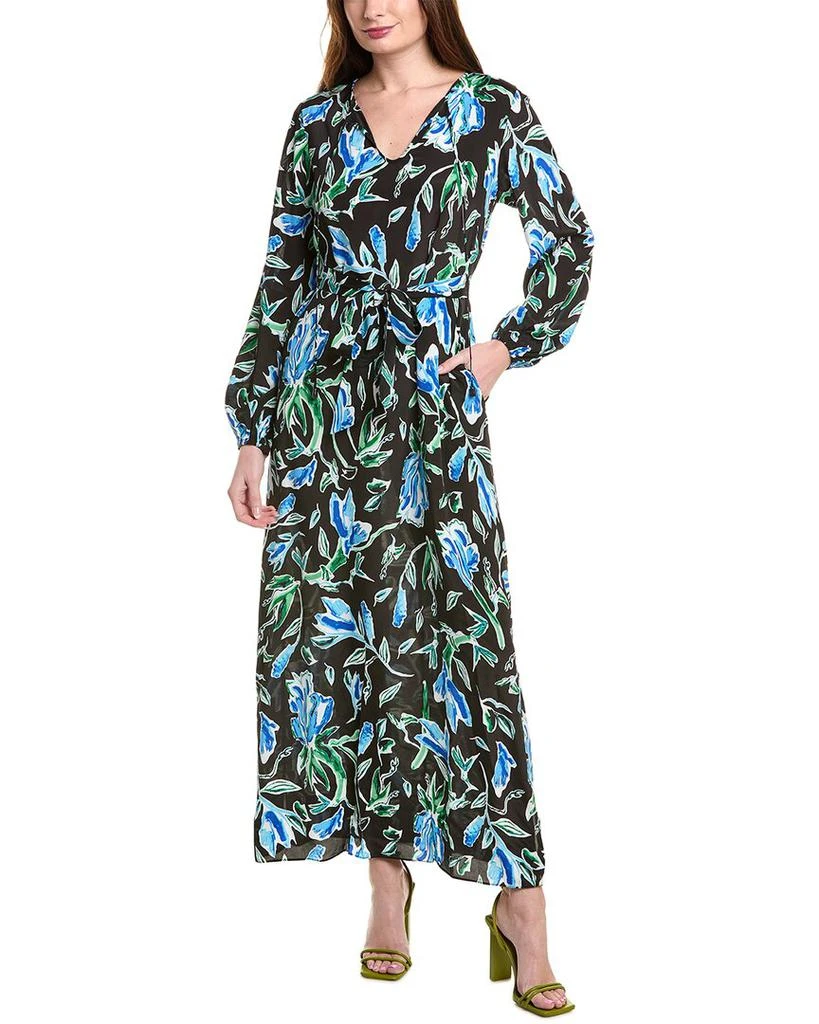 Diane von Furstenberg Vandy Silk-Blend Maxi Dress 1