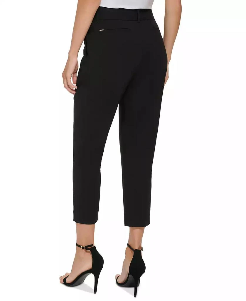 DKNY Women's Tab-Waist D-Ring Ankle Pants 2