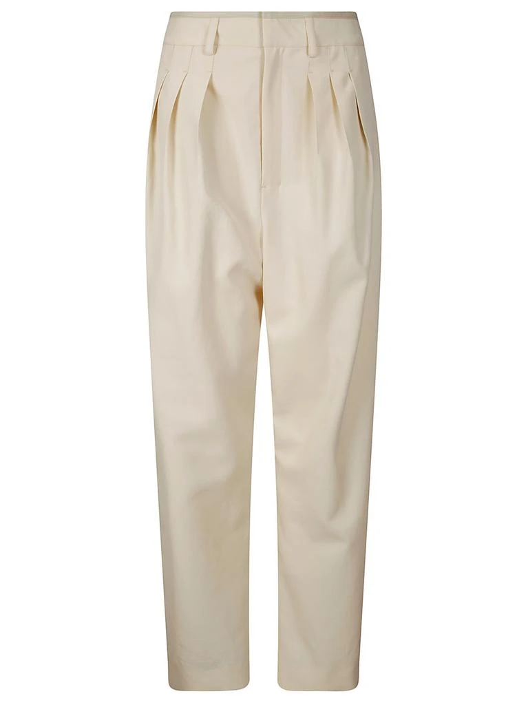 Lemaire Lemaire Pleated Wide-Leg Pants 1