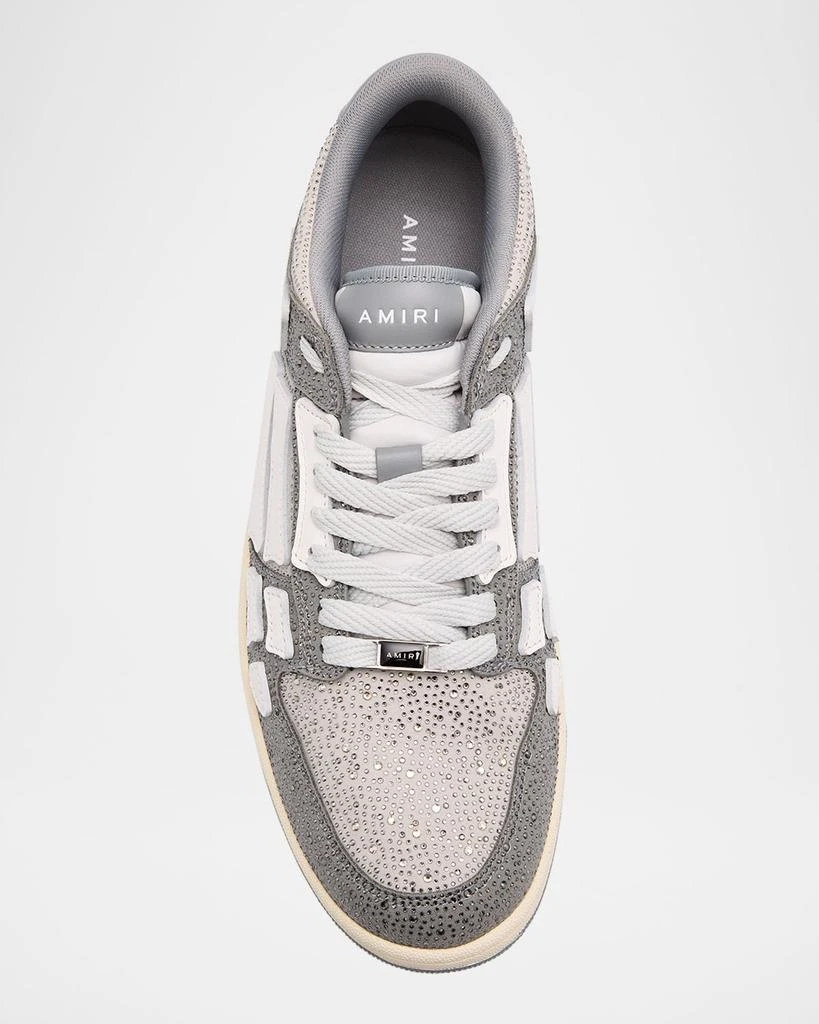 AMIRI Men's Crystal Skel Low-Top Sneakers 5