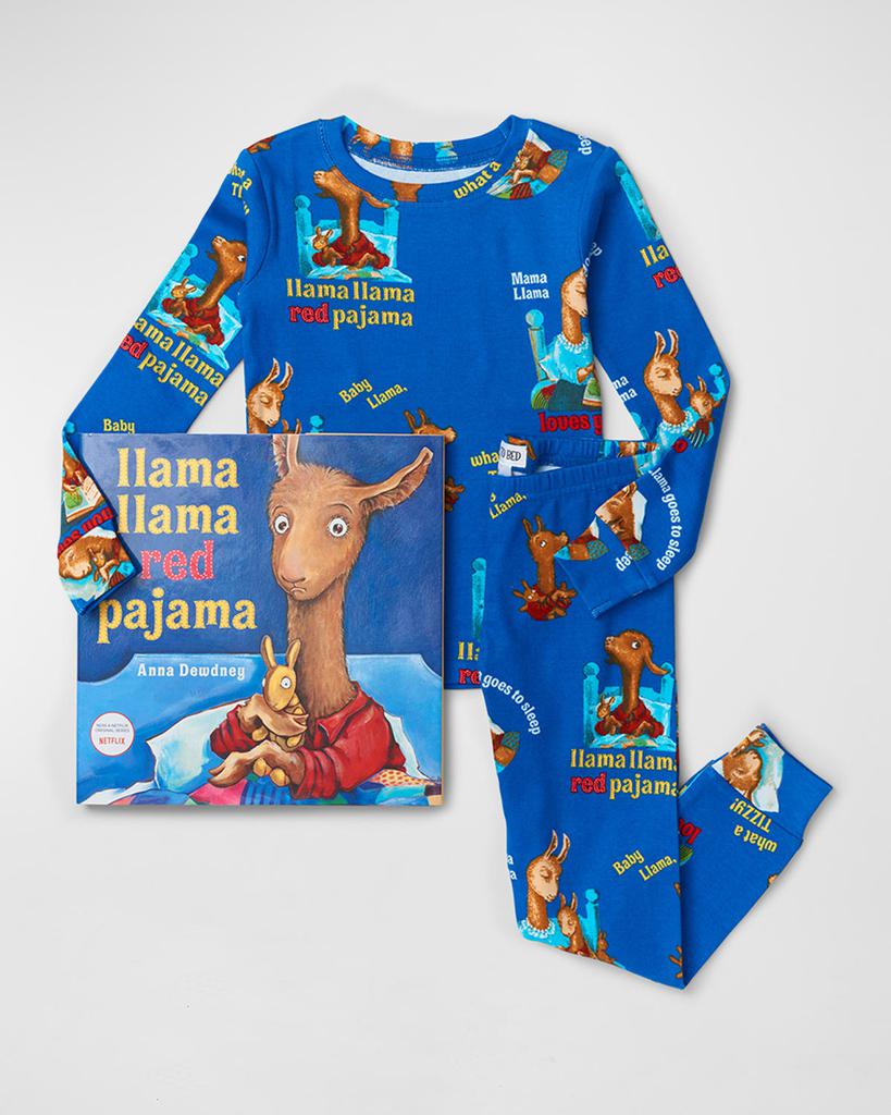 Books To Bed Llama Llama Pajama And Book Set, Size 2-6