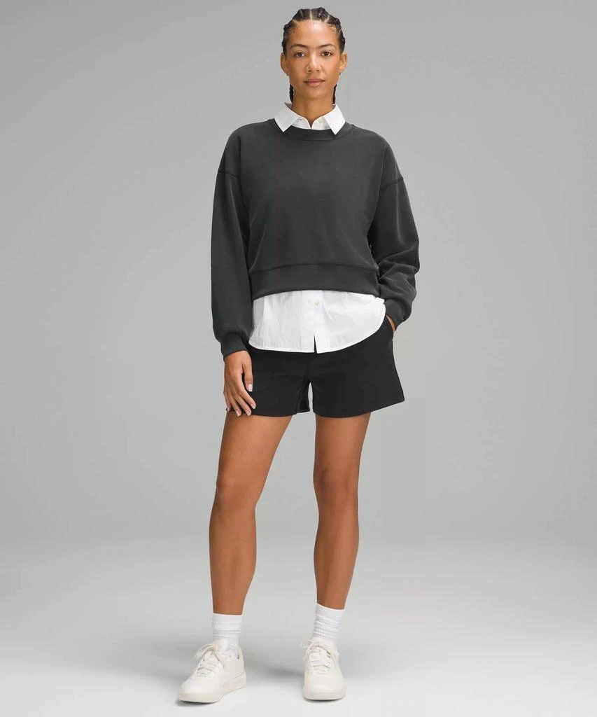 Lululemon Softstreme Perfectly Oversized Cropped Crew 12