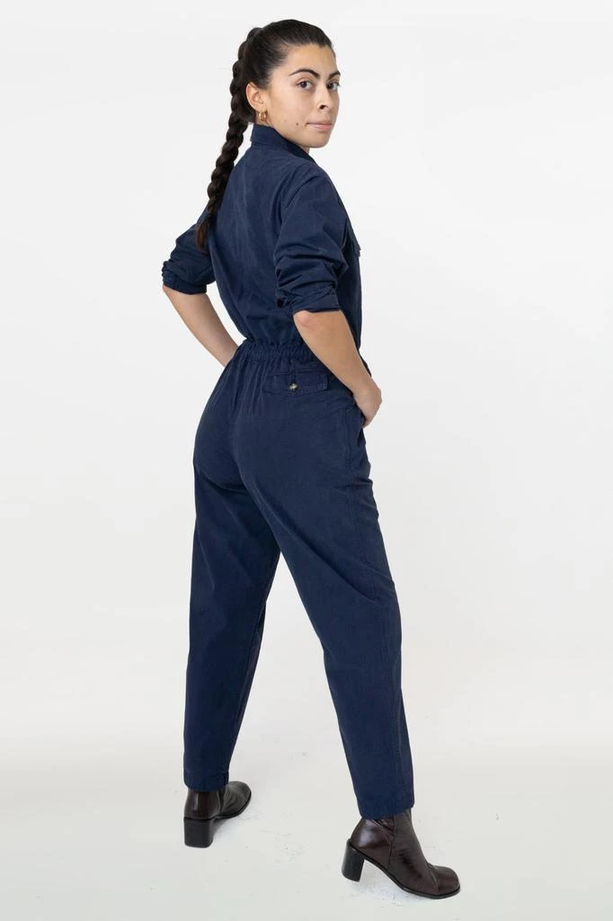 Los Angeles Apparel RJC3207GD - Cotton Poplin Utility Jumpsuit 8