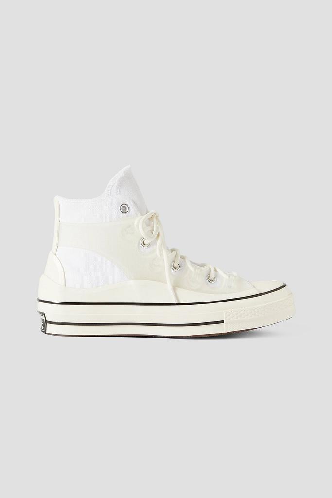 Converse Chuck Taylor All Star 70 rubber-trimmed canvas high-top sneakers