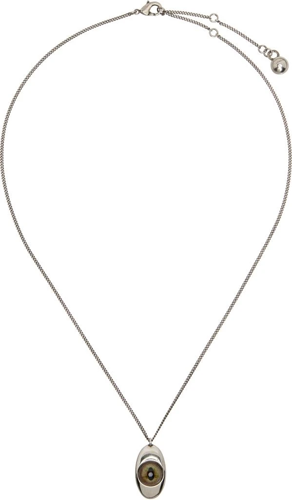 Lemaire Cat Eye Pendant Necklace