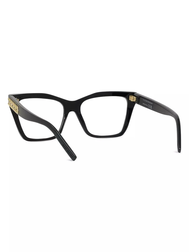 Givenchy 51MM Rectangular Eyeglasses 4