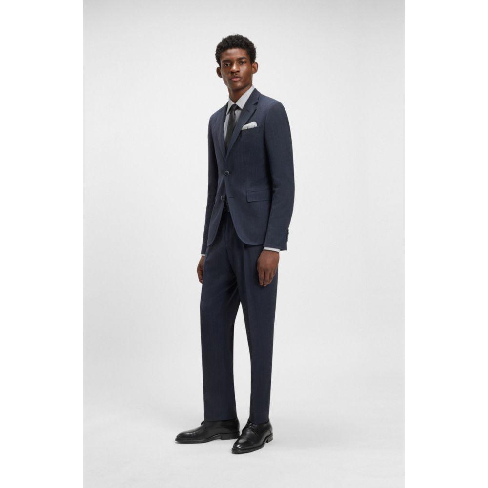 Hugo Boss Leather Derby shoes with cap toe
