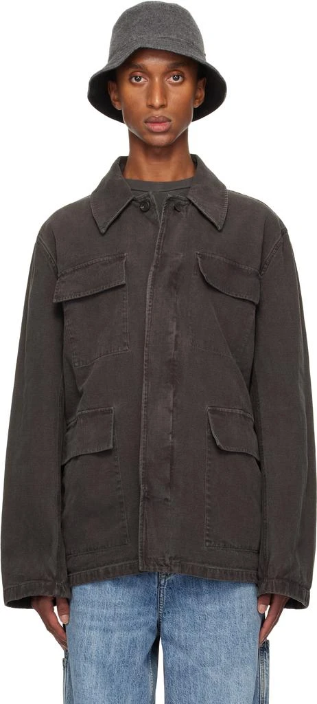 Our Legacy Black Uniform Denim Jacket 1