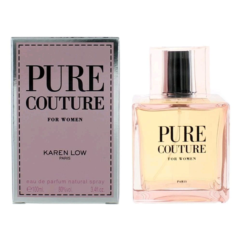KAREN LOW 2pcs Pure Couture by , 3.4 oz Eau De Parfum Spray for Women 1